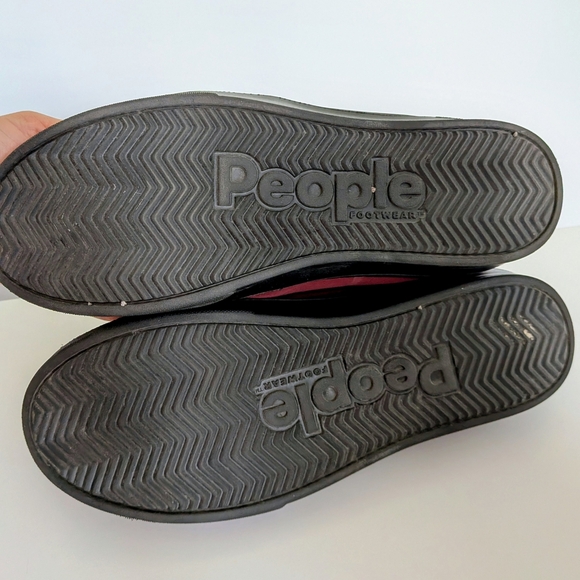 People Footwear Burgundy Slip-On Booties – Men’s Size 8 - Picture 7 of 7